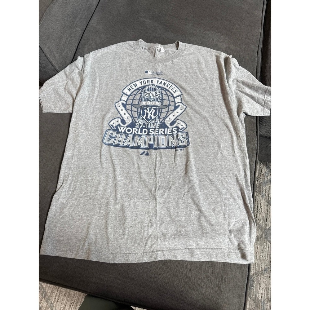 Yankees T-Shirt 2009 World Series tee t shirt men's New York NY xl‎